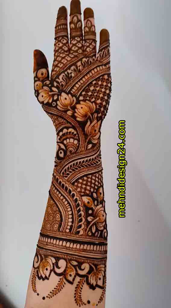 Easy Mehndi Design Full Hand