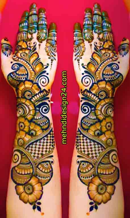 Easy Mehndi Design Full Hand