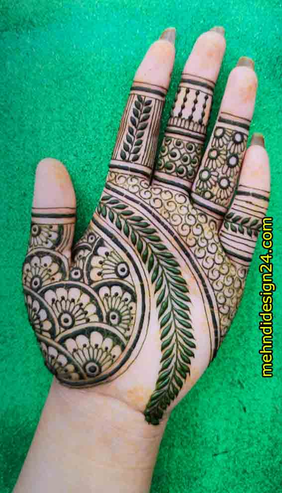 Easy Mehndi Design Full Hand