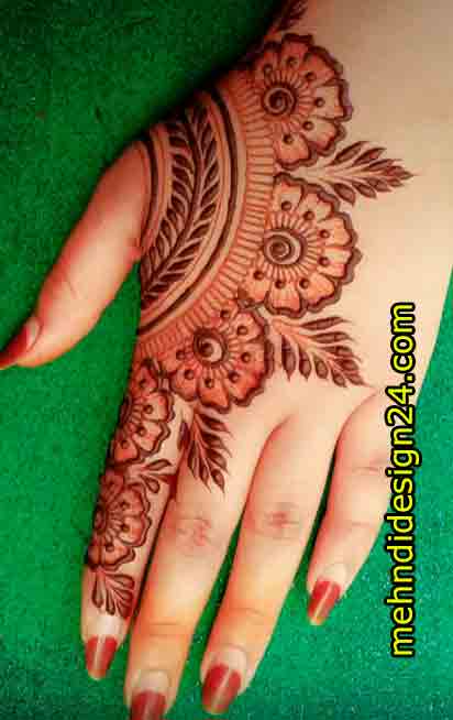 Easy Mehndi Design Full Hand