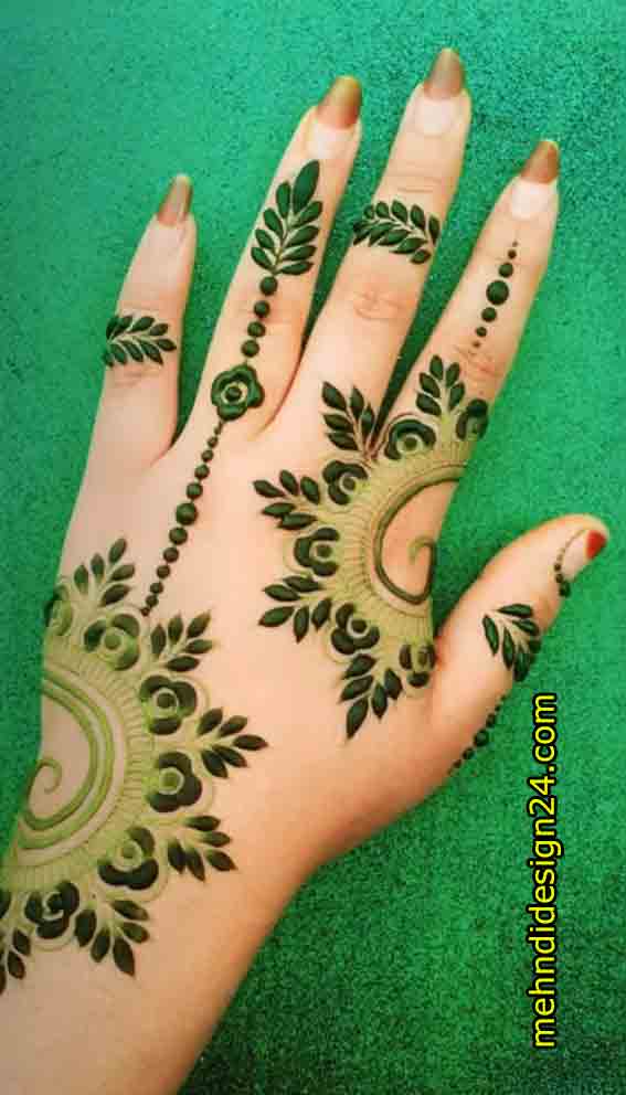 Easy Mehndi Design Full Hand