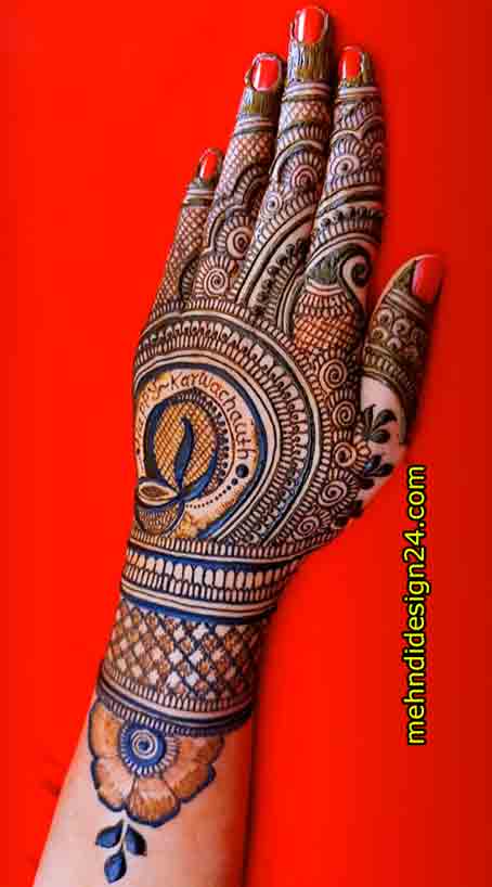 Easy Mehndi Design Full Hand