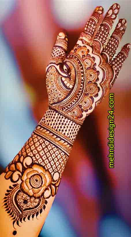 Easy Mehndi Design Full Hand