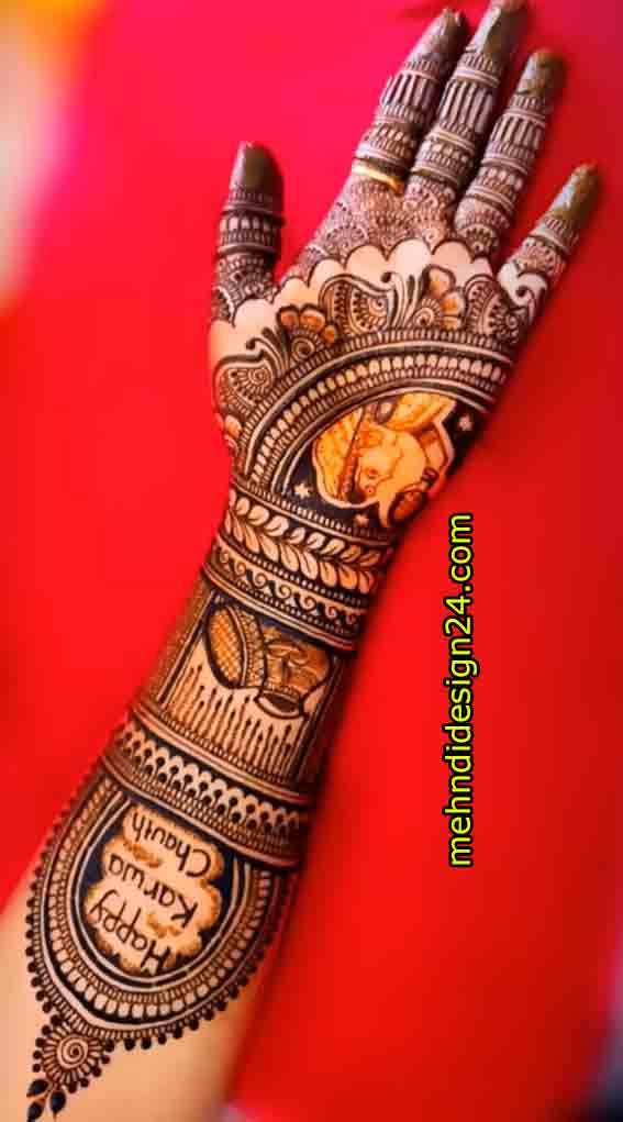 Easy Mehndi Design Full Hand