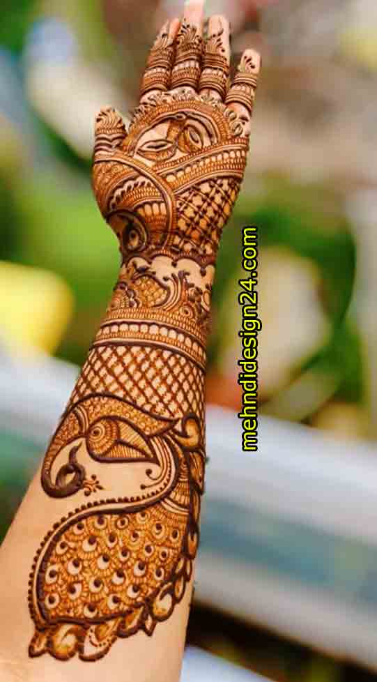 Easy Mehndi Design Full Hand