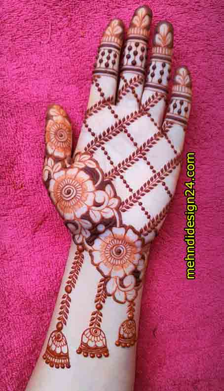 Easy Mehndi Design Full Hand