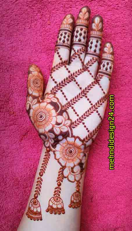 Easy Mehndi Design Full Hand