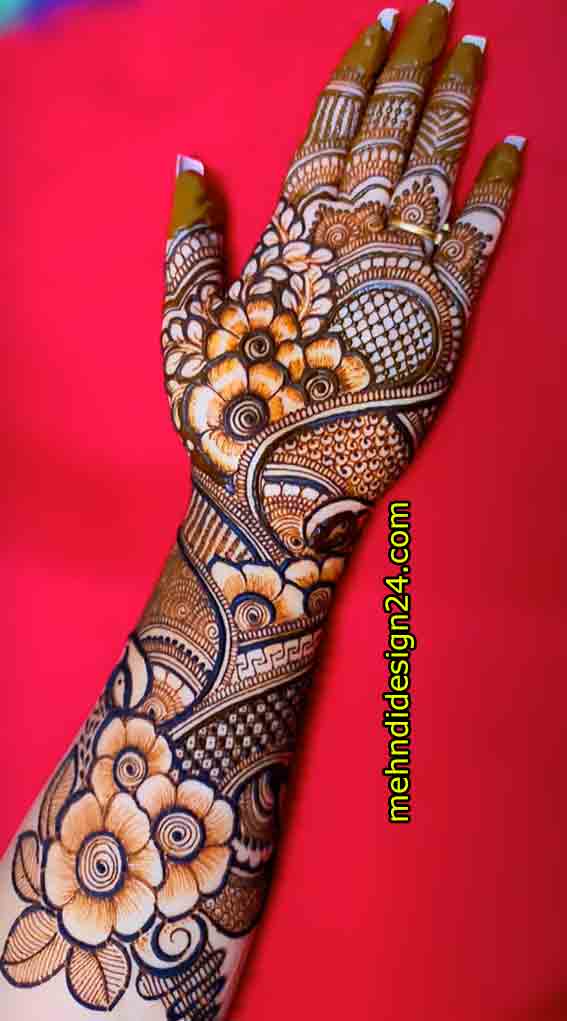 Easy Mehndi Design Full Hand