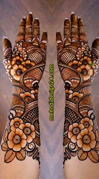 Easy Mehndi Design Full Hand