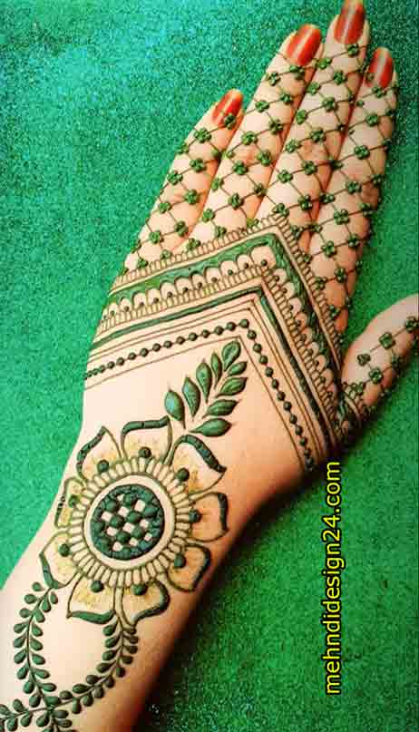 Easy Mehndi Design Full Hand