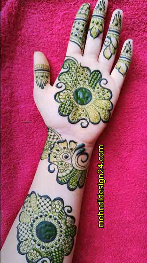 Easy Mehndi Design Full Hand
