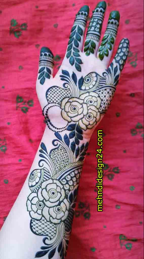Easy Mehndi Design Full Hand