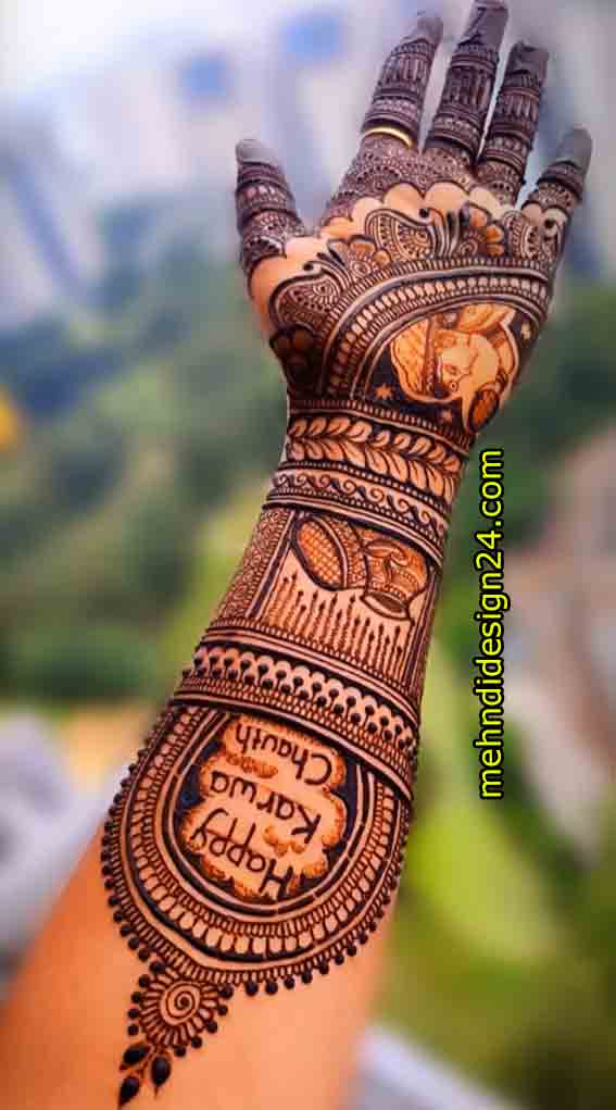 Easy Mehndi Design Full Hand