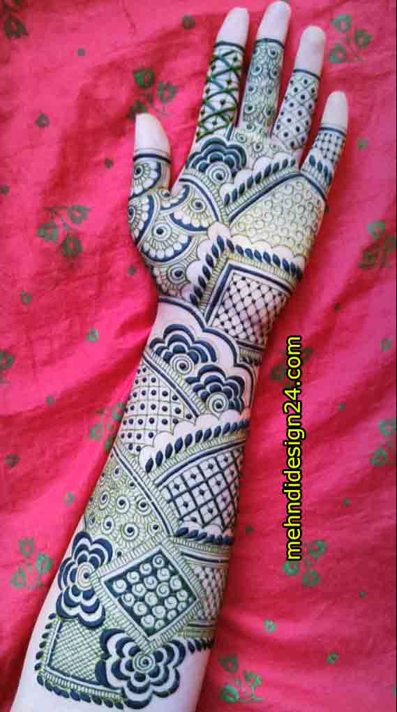 Easy Mehndi Design Full Hand