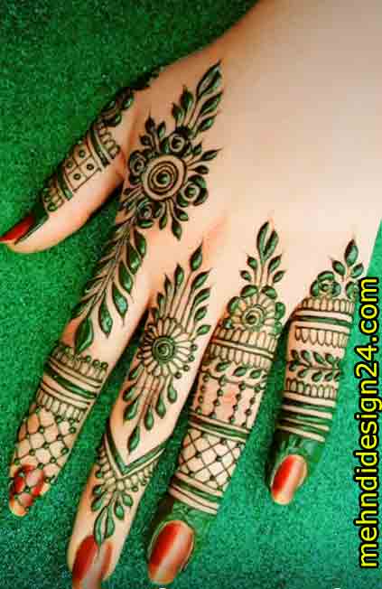 Easy Mehndi Design Full Hand