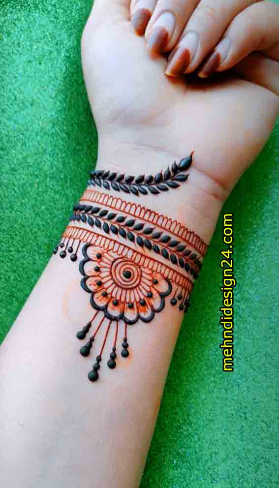 Easy Mehndi Design Full Hand