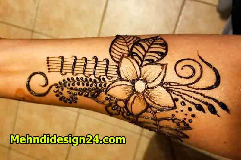 Negative Space Magic Mehndi Design 5